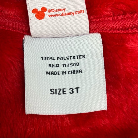 Disney Mickey Mouse Toddlers Soft Sherpa Jacket - Picture 5 of 5